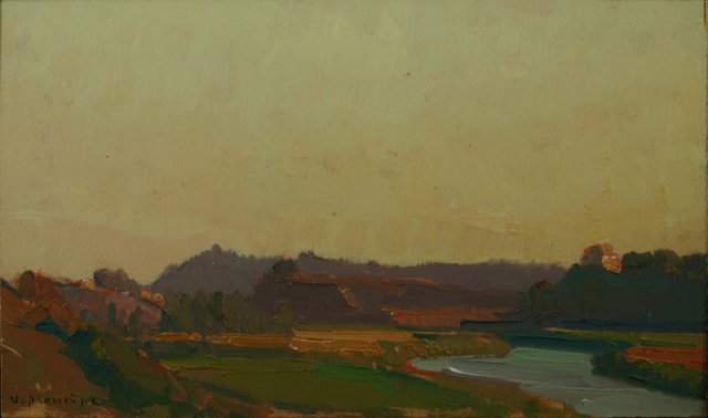 1931 - Il Tevere a Castel Giubileo